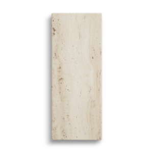 Fırçalanmış Travertino White Mermer